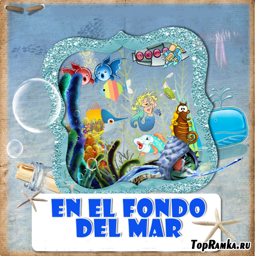 Скрап набор – En El Fondo Del Mar  