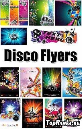 Disco Flyers Vector