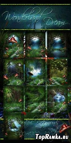 Wonderland Dream ( 10 backgrounds )
