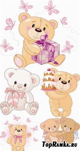 Teddy Bear clipart ( Vektor )